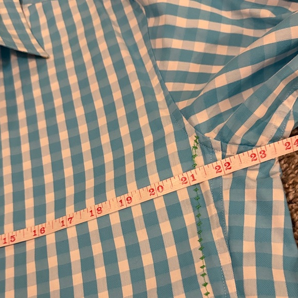 Robert Graham Checkered Gingham Button Up Dress Shirt Mens Large - Picture 6 of 8